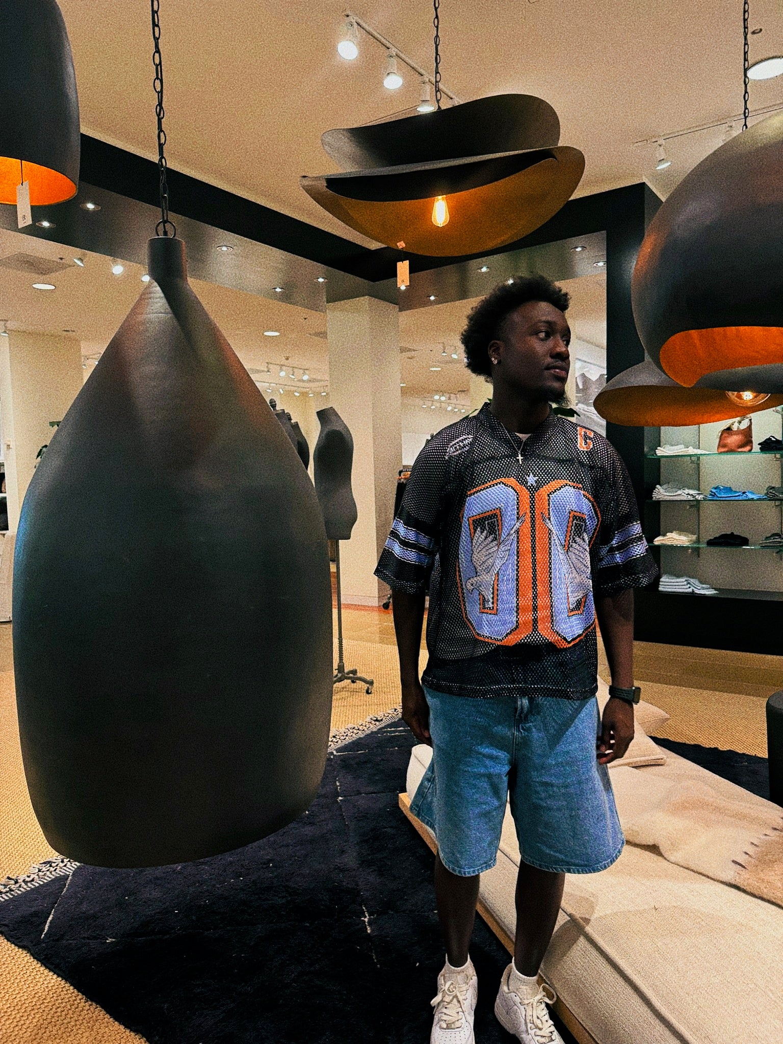 'Child of God' Jersey - Black & Orange