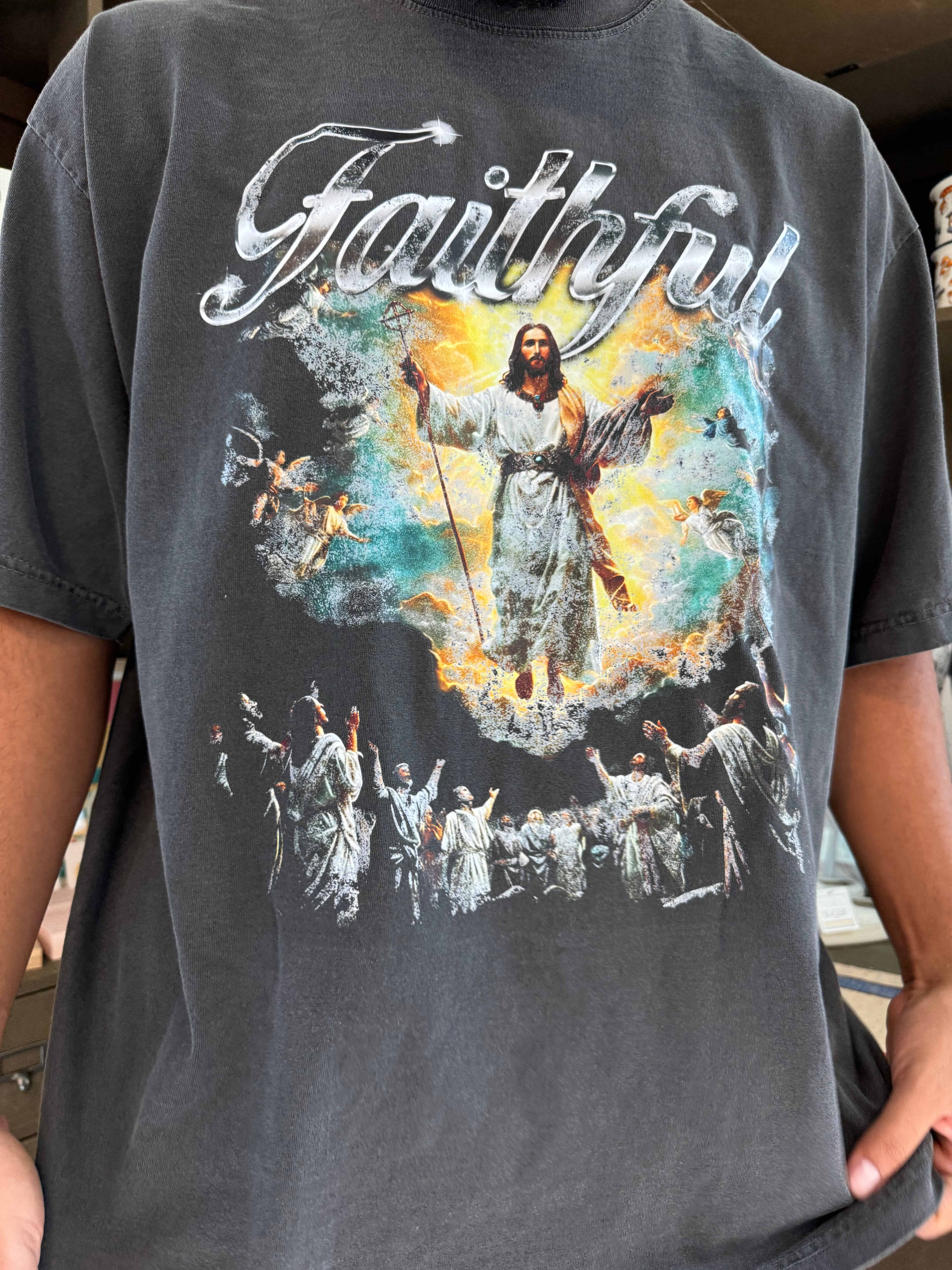 'King of Glory' Heavyweight Vintage Wash Tee