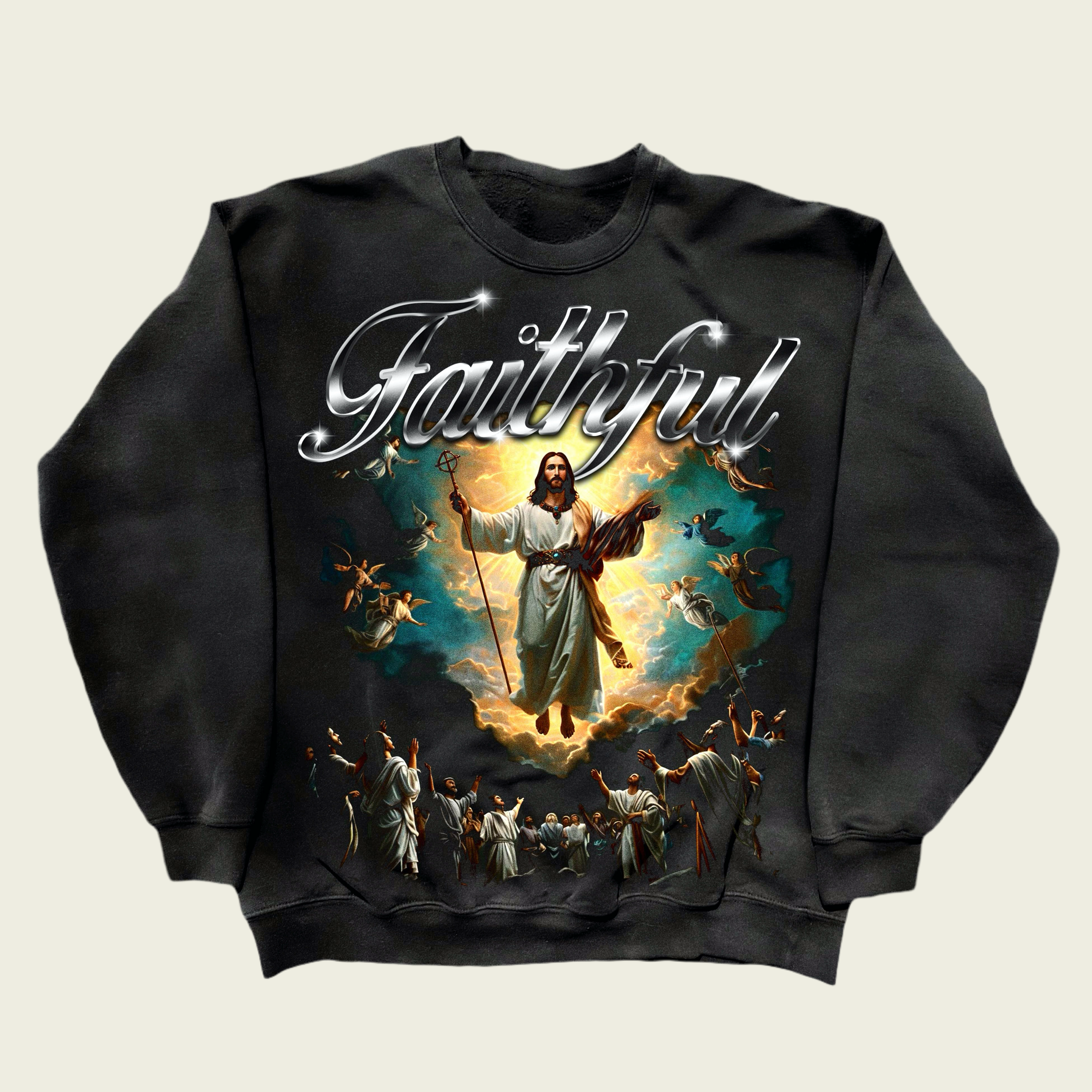 'King of Glory' Heavyweight Crewneck