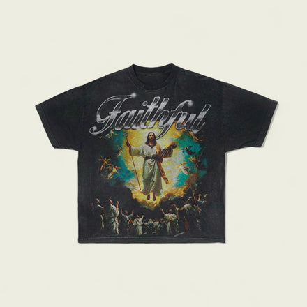 'King of Glory' Heavyweight Vintage Wash Tee