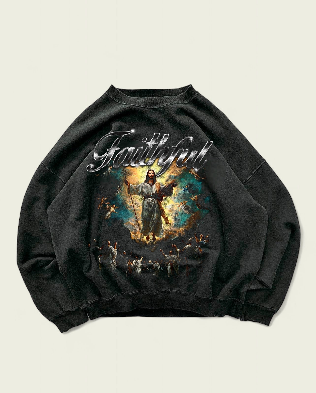 'King of Glory' Heavyweight Crewneck