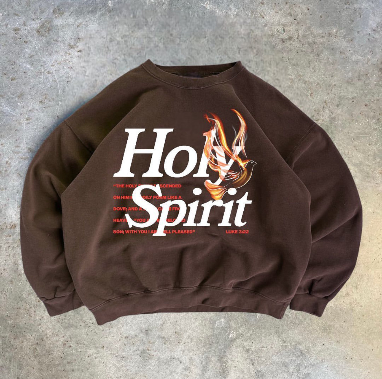 'Holy Spirit' Heavyweight Crewneck Sweatshirt