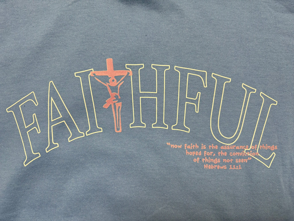 Faithful 'Royal' Arc Logo Hoodie