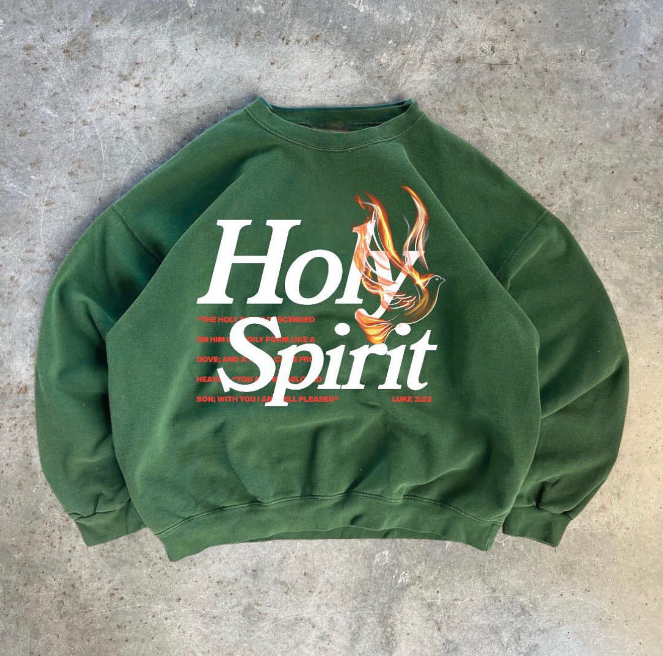 'Holy Spirit' Heavyweight Crewneck Sweatshirt