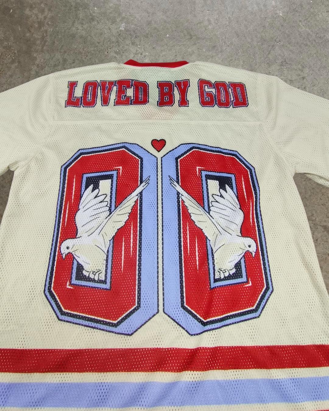 Special V-Day Edition Hockey Jersey - “Loved By God”