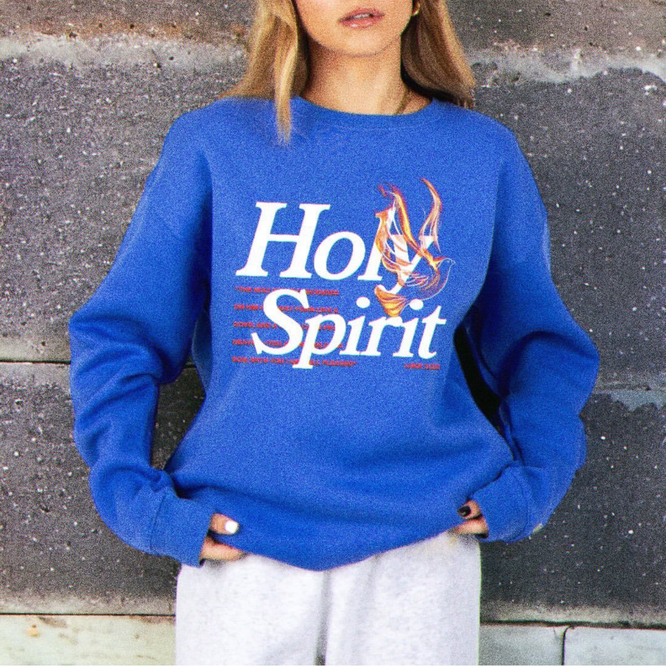 'Holy Spirit' Heavyweight Crewneck Sweatshirt