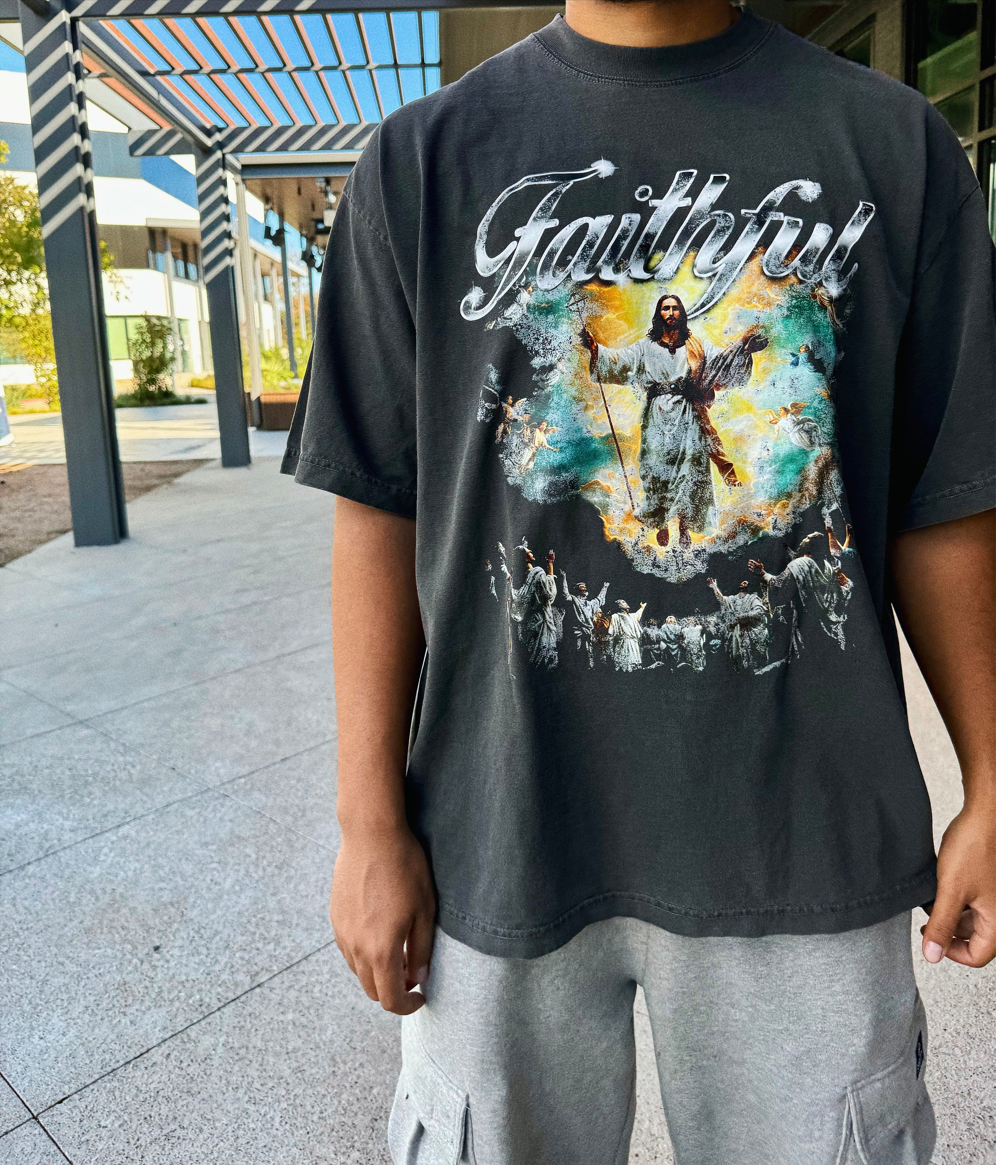 'King of Glory' Heavyweight Vintage Wash Tee