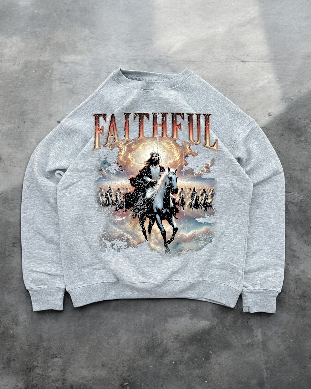 'Return of the King' Heavyweight Crewneck