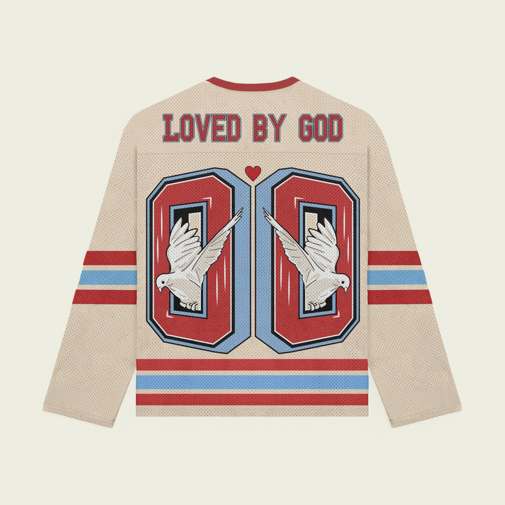 Special V-Day Edition Hockey Jersey - “Loved By God”