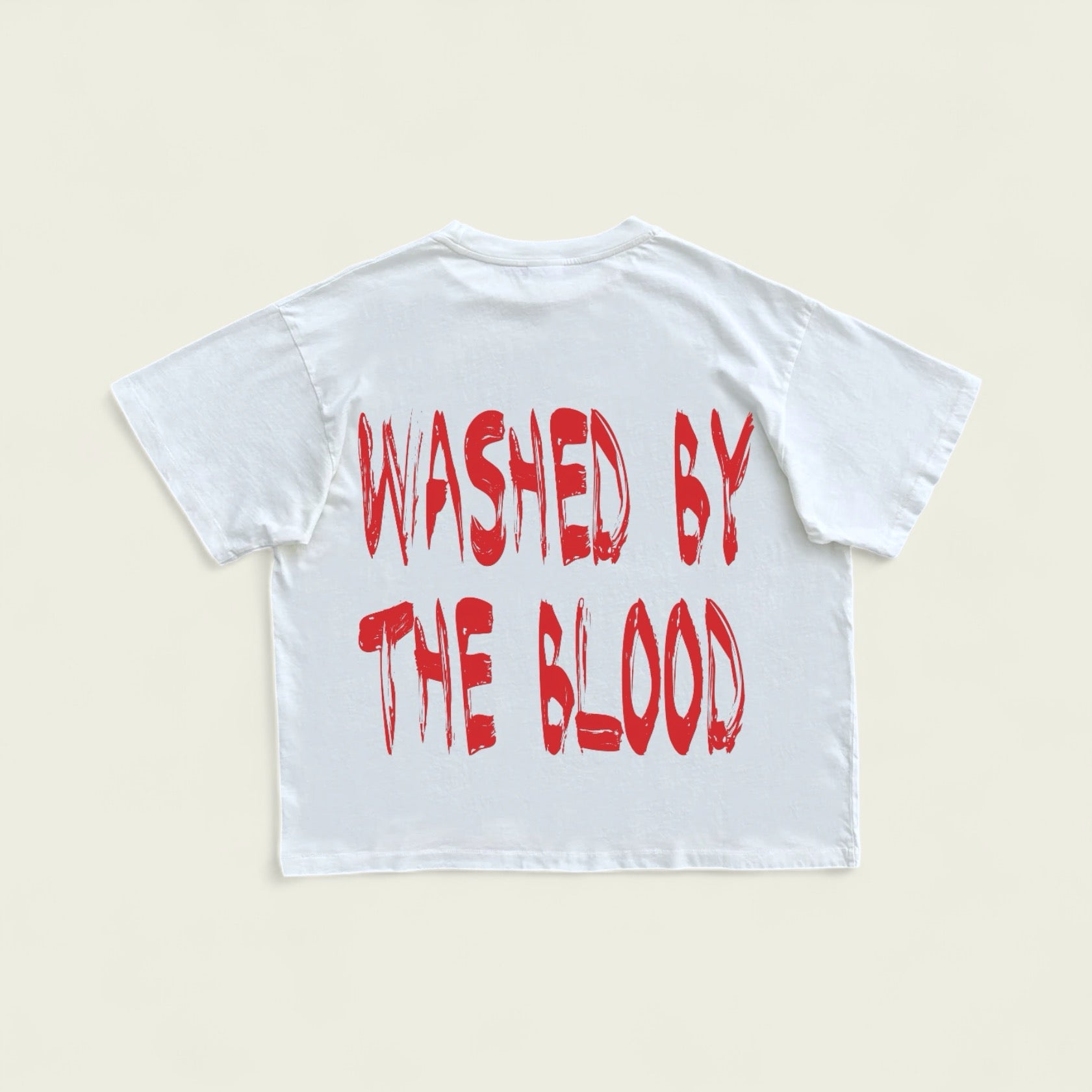 ‘Washed’ Tee - White