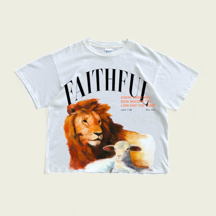 Lion and the Lamb tee