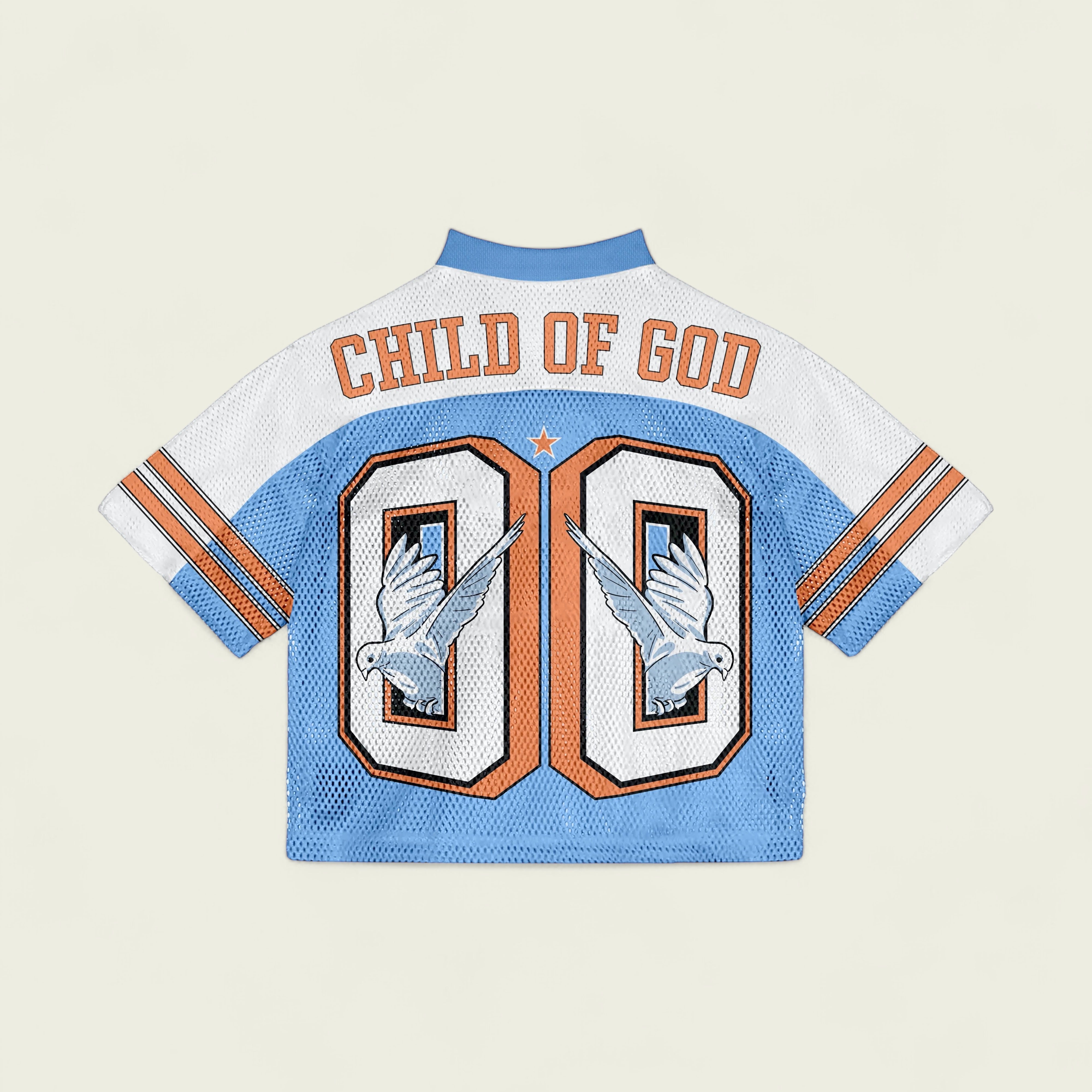 'Child of God' Jersey - Baby Blue