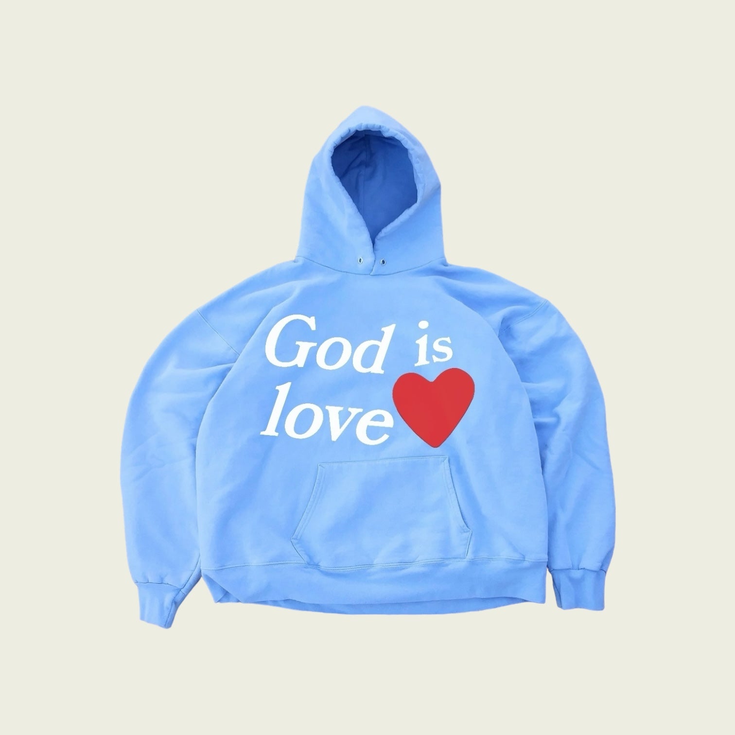 God is Love Heavyweight Hoodie