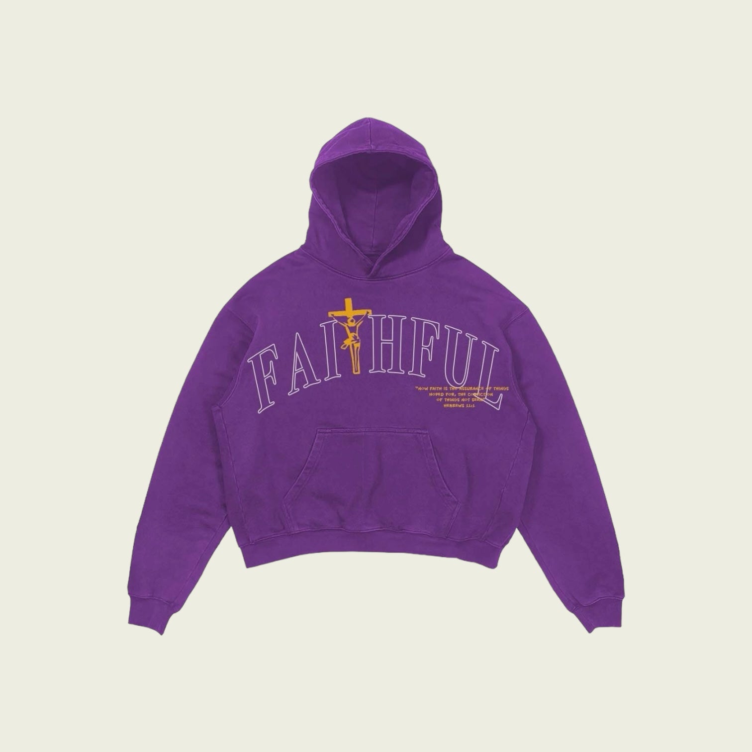 Faithful 'Royal' Arc Logo Hoodie