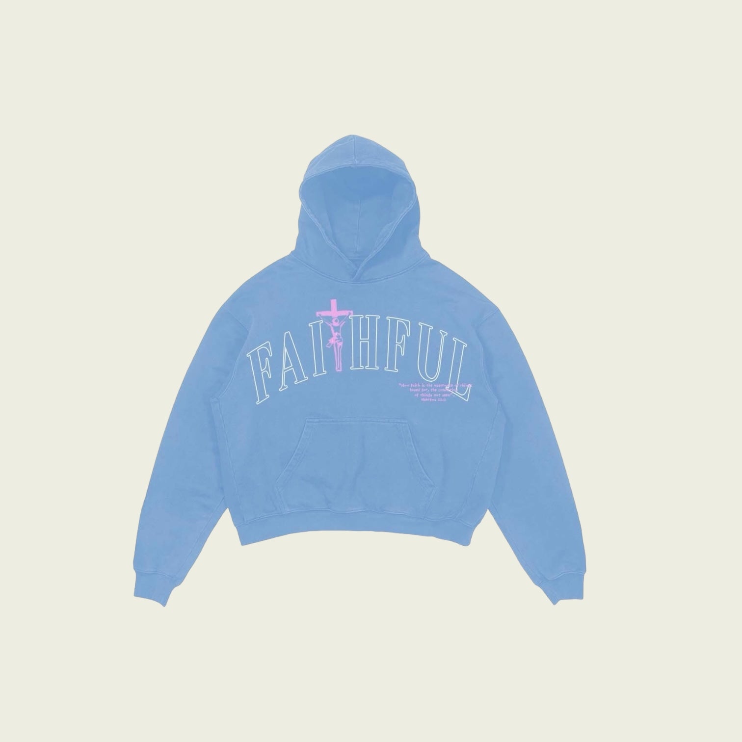 Faithful 'Royal' Arc Logo Hoodie