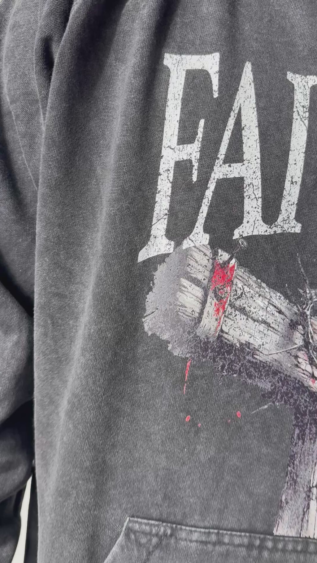 ‘How He Loves” Vintage Washed Hoodie